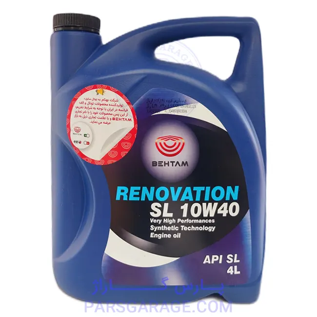 روغن موتور SL بهتام Behtam حجم 4 لیتر 10W-40