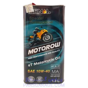 روغن موتورسیکلت SL ایرانول Iranol حجم 1 لیتر 10W-40