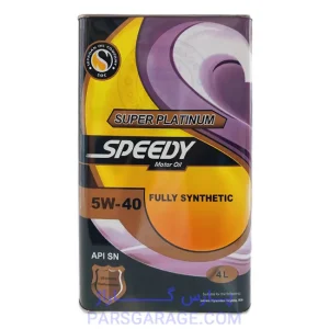 روغن موتور SN اسپیدی Speedy حجم 4 لیتر 5W-40