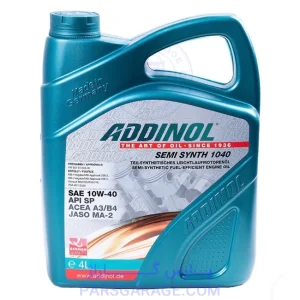 روغن موتور SP ادینول Addinol حجم 4 لیتر 10W40