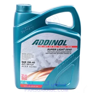 روغن موتور SP ادینول Addinol حجم 4 لیتر 5W40