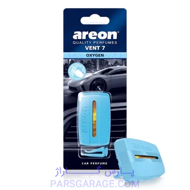 areon vent 7 oxygen خوشبو کننده دریچه کولر ونت 7 آرئون با رایحه اکسیژن