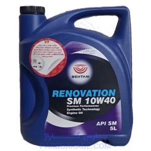 روغن موتور SM بهتام Behtam حجم 5 لیتر 10W-40